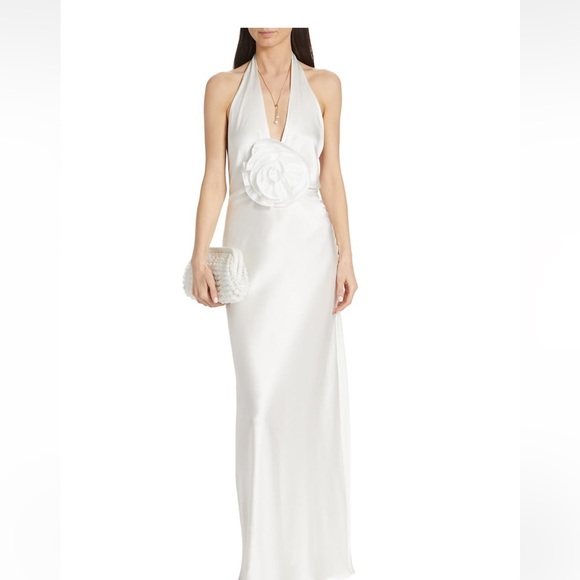 The Bar Dresses & Skirts - NWT THE BAR GRAYSON GOWN IN BLANC (WHITE) NEVER WORN SIZE 2